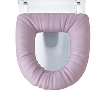 Cushion for Toilet Seat, Waterproof Elastic Tight-Fit Mat, Padded Toilet Seat Riser for Comfort and Safety, Ideal for Elderly, Pregnancy, Recovery, Home, Apartment, Hotel, or Nursing Home Use