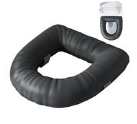 Cushion for Toilet Seat, Waterproof Elastic Tight-Fit Mat, Padded Toilet Seat Riser for Comfort and Safety, Ideal for Elderly, Pregnancy, Recovery, Home, Apartment, Hotel, or Nursing Home Use