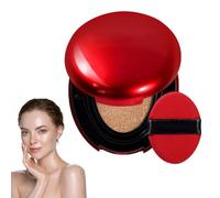 Cushion Foundation, Red Cushion Foundation, d'Air BB Crème Fond de Teint Couverture Naturelle Fond de Teint Correcteur Couverture Complète Ton Naturel, Beige