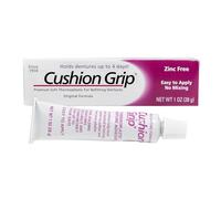 Cushion Grip - Adhésif souple pour prothèses dentaires en thermoplastique souple et pliable pour le remontage et le serrage 1 oz (28 grammes)