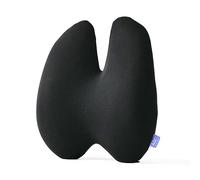 Cushion Lab Coussin lombaire extra dense - Support dorsal ferme breveté ergonomique multi-régions pour soulager les douleurs dans le bas du dos - Coussin de soutien lombaire avec sangle pour chaise de