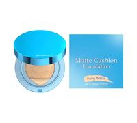 Cushion Makeup, Matte Concealer, Brightening Cream Base, Sweatproof Formula, Lightweight Texture, Daily Wear for Travel School Party Business Trip Camping, 2.87 Inch