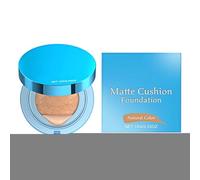 Cushion Makeup, Matte Concealer, Brightening Cream Base, Sweatproof Formula, Lightweight Texture, Daily Wear for Travel School Party Business Trip Camping, 2.87 Inch