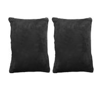 Cushion Pillows - 2-Pack Plush Soft Support, Travel and Nap Pillow for Children and Pets, Ergonomic Comfort for Back, Seat, Armrest, Legs, Sofa, Chair, Bed, Camping, Office, Outdoor Use, 11x7 Inch