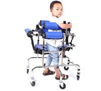 Cushion Walker pour Enfants Atteints De Paralysie Cérébrale, Déambulateurs Mobiles 6 Roues avec Siège