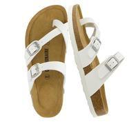 CUSHIONAIRE Sandale Luna Cork avec Semelle intérieure + Confort pour Femme, Blanc, 37 EU
