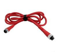 Cushteg Câble d'alimentation pour moulinet de pêche électrique Daiwa ECOODA, connecteur à 2 trous, noyau en cuivre raffiné sans oxygène, isolation en PVC flexible et résistant à l'usure, 0,45 m-2 m (1