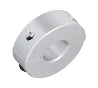 Cushteg Collier de serrage à double fente pour applications industrielles, bague de serrage en alliage d'aluminium avec anti-traitement, ID 12 mm à 38 mm, DIN 912 (12 mm)