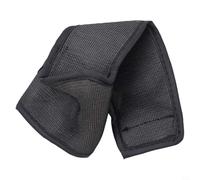 Cushteg Housse de protection de guidon pour vélo d'équilibre et VTT pour enfant avec coussinet en tissu de plongée de 10 cm, protection de potence noire pour éviter la poitrine et la tête