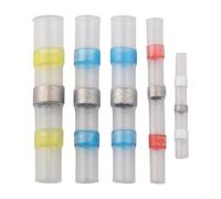 Cushteg Kit de connecteurs thermorétractables étanches avec double anneaux de fusion pour applications automobiles marines, 120 ou 200 pièces (200 pièces)