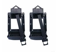 Cushteg Lot de 2 boîtiers creux en plastique pour pendule d'horloge à quartz pour plus de longévité, capacité de charge de 100 g, pour horloges suspendues artisanales et sans cadre