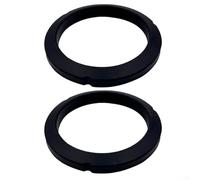 Cushteg Lot de 2 joints d'étanchéité de tête de groupe 73 x 56 x 10 mm pour machines à expresso Bezzera, bague de valve de chasse d'eau de rechange en silicone pour groupes Bezzera Brew