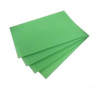 Cushteg Lot de 5/10/20 tapis filtrants en éponge pour fruits et légumes, revêtement de tiroir de cuisine, anti-humidité, anti-huile, antidérapant, 38 x 30 cm, vert