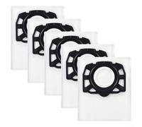 Cushteg Lot de 5 sacs d'aspirateur de rechange pour aspirateur Kärcher WD 2-18 en tissu non tissé, pour aspirateurs Kärcher WD Series Wet Dry