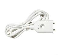 Cushteg Sonde de capteur d'eau pour détection de fuite | Capteur d'immersion d'eau filaire avec ligne de détection en acier inoxydable | pour systèmes d'alarme, alimentation 12 V-24 V (2 m)