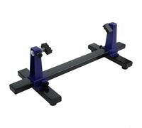 Cushteg Support de circuit imprimé réglable pour support de soudure rotatif à 360°, plage de 0 à 300 mm pour montage et réparation de circuits imprimés, structure métallique avec base en caoutchouc