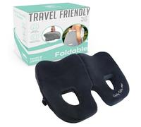 Cushy Tushy Piriformis Coussin pliable de qualité supérieure pour soulager la douleur et la douleur sciatique pour la maison et le bureau, parfait pour les voyages ou la conduite