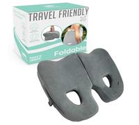 Cushy Tushy Piriformis Coussin pliable de qualité supérieure pour soulager la douleur et la douleur sciatique pour la maison et le bureau, parfait pour les voyages ou la conduite