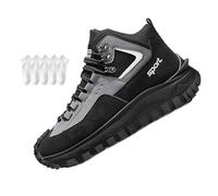 Cushygait Boots Men, Cushygait Shoes for Mens Outdoor Hiking Boots Waterproof, Orthopedic Arch Support, Non-Slip (Dark Green,41)