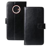 Cuson Flip Premium Cuir Housse Magnétique Téléphone Coque TPU Silicone pour Gigaset GX4 6.1" Étui Cas Couverture Protecteur Case Portefeuille Cover Business Wallet (Noir)