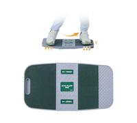 Cusprtm SYNC Plate PRO Aide à l'entraînement au swing de golf - Plaque de pression avec cale d'alimentation inclinée et rétroaction de clic sonore - Maîtrise du poids, équilibre et arrêt du