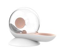 CUSROS Bol en Forme D'escargot De 2.8L, Abreuvoir d'eau De Distributeur d'eau De Chien De Chat d'animal Familier, Fontaine à Boire Automatique De Distributeur d'eau Rose Taille Unique