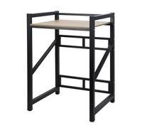 CUSROS Kit d'empilage pour lave-linge et sèche-linge avec étagère, étagère pour lave-linge et sèche-linge, support de rangement pour machine à laver, sèche-linge, lave-vaisselle 1