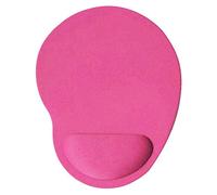 CUSROS Tapis De Souris De Bureau à Domicile Tapis De Souris Tapis De Souris, Tapis De Souris De Jeu Antidérapant De Couleur Unie Tapis De Souris avec Support De Poignet Rose Taille Unique