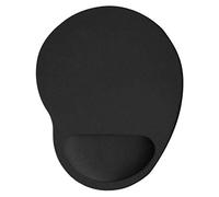 CUSROS Tapis De Souris De Bureau à Domicile Tapis De Souris Tapis De Souris, Tapis De Souris De Jeu Antidérapant De Couleur Unie Tapis De Souris avec Support De Poignet Noir Taille Unique