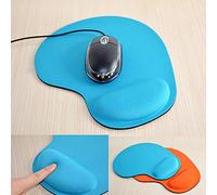 CUSROS Tapis De Souris, Tapis De Souris Universel Antidérapant EVA Doux Tapis De Souris Tapis De Souris Coussin De Poignet pour Ordinateur Portable Noir Taille Unique