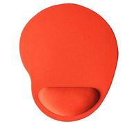 CUSROS Tapis De Souris, Tapis De Souris Universel Antidérapant EVA Doux Tapis De Souris Tapis De Souris Coussin De Poignet pour Ordinateur Portable Orange Taille Unique