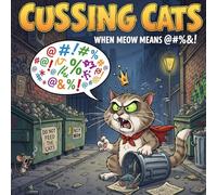 Cussing Cats: When Meow Means @#%&!. "A Hilarious Collection of Rude Cats with Some Filter - The Perfect Gift for Cat Lovers with a Twisted Sense of Humor"