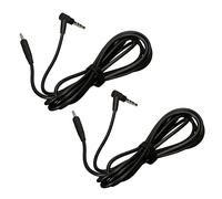 Cusstally 2 Pièces 1.5M Remplacer Audio 2,5 A 3,5mm Cable pour Bose QC25 Quiet Comfort Casque MIC