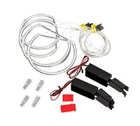 Cusstally 4x Ccfl Angel Eye Halo Led Anneau Lumière Blanc Non-Projecteur Pour E46 3 Série