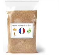 Custamix Copeaux de Bois Jardin de hêtre 1,8 kg - sciure Fine pour fumoir à Froid - Utilisation avec serpentin générateur de fumée - Convient pour Viande et Produits de la mer