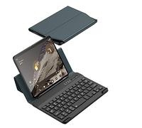 Custodia Coque pour Pixel Fold Clavier + Magnetic Flip Folio + Pen Slot,Book Cover Keyboard étui pour Google Pixel Fold(11)