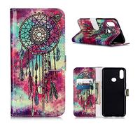Custodia Étui Portefeuille à Rabat 3D pour Samsung Galaxy A10s Motif Relief, 2, Samsung Galaxy A10s
