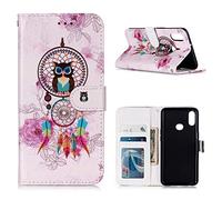 Custodia Étui Portefeuille à Rabat 3D pour Samsung Galaxy A10s Motif Relief, 4, Samsung Galaxy A10s