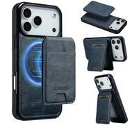 Custodia per iPhone 17 Pro Max/17 Pro/17 Air/17, Portafoglio Con Blocco RFID, Porta Carte Magnetico Staccabile E Supporto Regolabile, Custodia Sottile in Pelle PU per Telefono