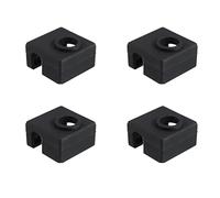 Custodia Protettiva en silicone avec blocco termico par 3D MK8 calze isolant en silicone par estrusore Hotend compatible avec 3D Ender 3 Ender 3 Pro Ender 5 CR-10 10S S4