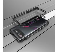 Custodia ROG Phone 6 Pro Metal Frame Coque Contraste Bumper Armor Case Compatible pour ASUS ROG Phone 6 Pro/Phone 6(4)