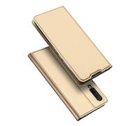 Custodia® Ultra Thin PU TPU Flip Case with Card Slot and Stand Function for Xiaomi Mi CC9(Gold)