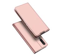 Custodia® Ultra Thin PU TPU Flip Case with Card Slot and Stand Function for Xiaomi Mi CC9(Rose Gold)