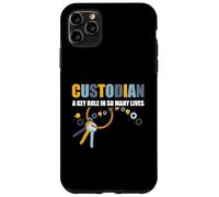Custodian A Key Role in So Many Lives Concierge Appréciation Coque pour iPhone 11 Pro Max