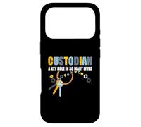 Custodian A Key Role in So Many Lives Concierge Appréciation Coque pour iPhone 17 Pro