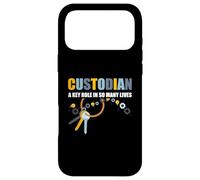 Custodian A Key Role in So Many Lives Concierge Appréciation Coque pour iPhone 17 Pro Max
