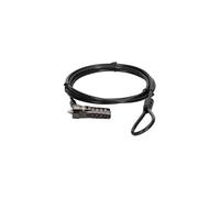 Conceptronic Câble antivol CUSTODIO01BS pour ordinateur portable Noir 1,8 m