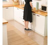 Custom 1mm Clear Desk Chair Mat Office Chair Mat for Hardwood Floors Rolling Chair Mat Durable Plastic Anti-Slip Floor Protector for Work Home and Gaming Sturdy Rolling Chairs Glide Easy