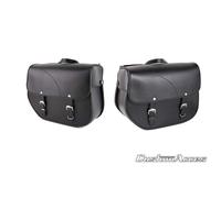 CUSTOM ACCES PAIRE DE SACOCHES LATERALES MOD. SANT LOUIS NOIR - COD. APS001N - C