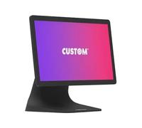 CUSTOM ARAGON i5-6200U 2,3 GHz Tutto in uno 39,6 cm [15.6] 1024 x 768 Pixel Touch screen Nero (PCPOS ARAGON 15.6IN J6412 - 8/128GB BLACK)